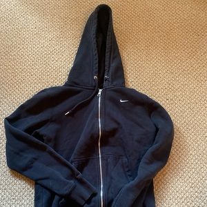 Black Nike zip up